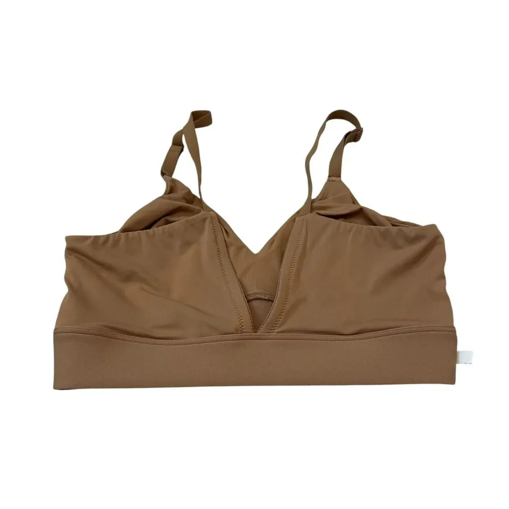 Harper Wilde Bliss Triangle Bralette in Tan Size L